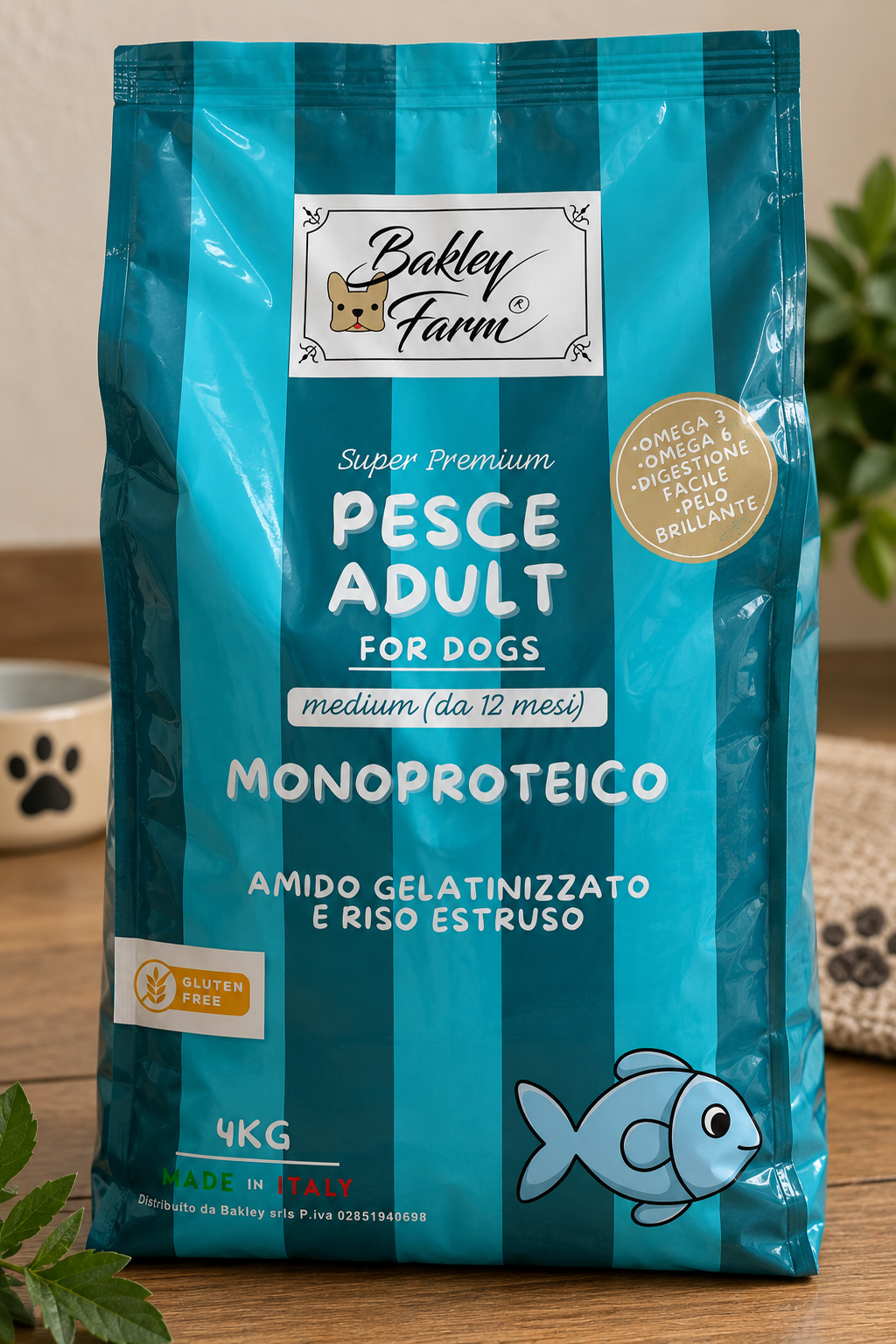 Adult medium PESCE - estrusione selettiva