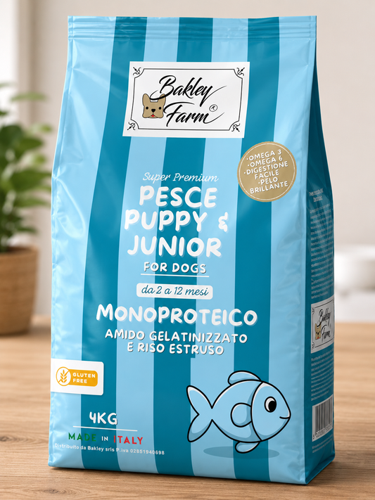 Puppy & Junior PESCE - estrusione selettiva